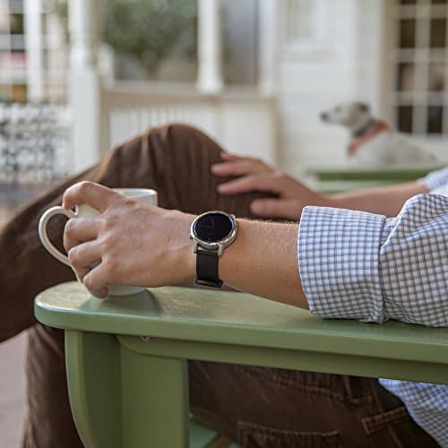 Archer Watch Straps - Soft Silicone Quick Release Watch Bands (Black, 20mm) — view 3