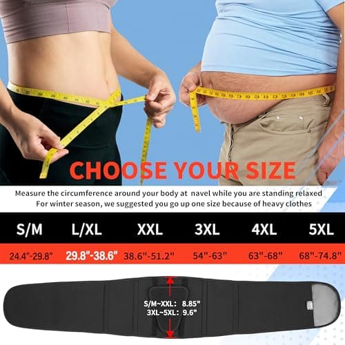 FEATOL Back Brace Support Belt-Lumbar Support Back Brace for Back Pain, Sciatica, Scoliosis, Herniated Disc Adjustable Support Straps-Lower Back Brace with Removable Lumbar Pad for Men & Women — view 4