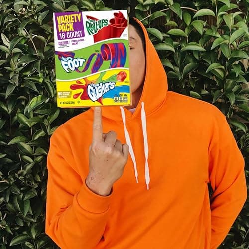 Fruit Roll-Ups, Fruit by the Foot and Gushers Fruit Flavored Snacks Variety Pack, Gluten Free, 16 Pouches, 10.2 oz — view 6