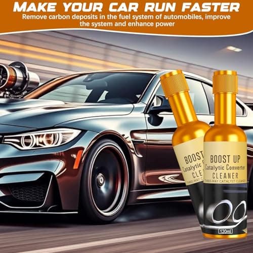 2Pcs Upgraded Catalytic Converter Cleaner, Catalytic Converter Cleaner Kit, Fuel System Treatment Oil Additive, Auto Parts Engine Cleaner, Exhaust System Pipe Carbon Removal Cleaner — view 3