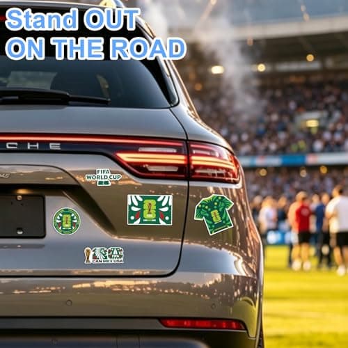 FIFA World Cup 2026 Fridge Magnets Set，Official USA Mexico Brazil Argentina Soccer Fan Souvenir Refrigerator Magnets FIFA Stickers Merchandise for Home Office Decorations — view 4