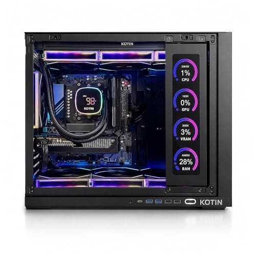 KOTIN Prebuilt Gaming PC, Ryzen 7 9700X, 16GB DDR5, RTX 5060 8GB, 1TB SSD