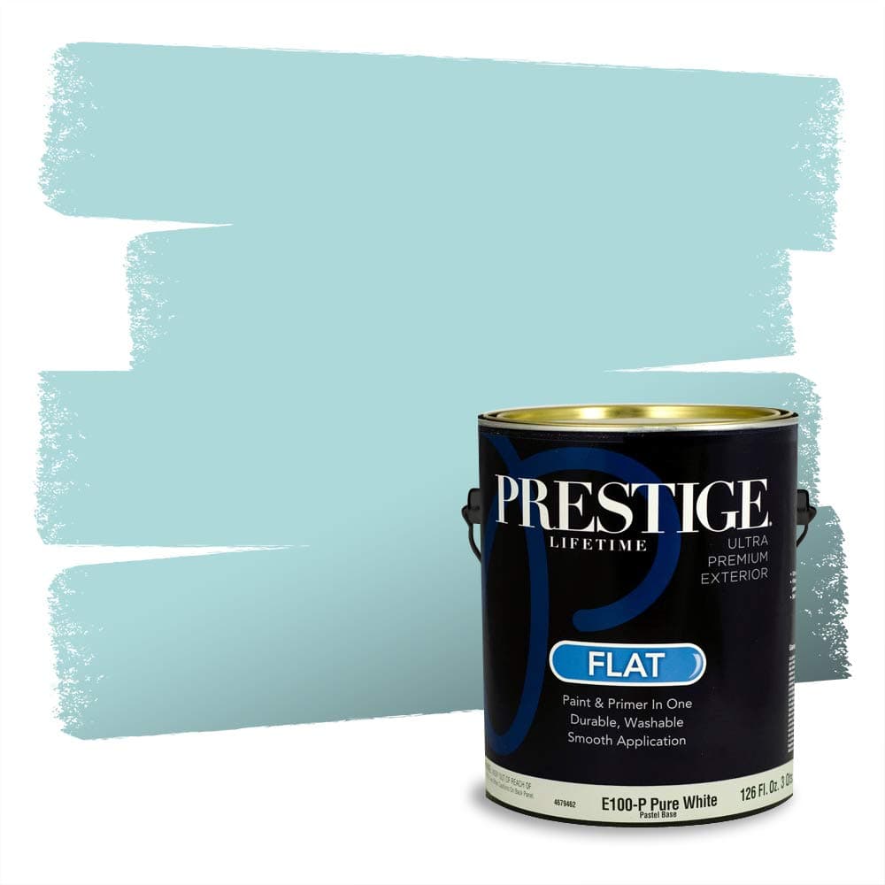 PRESTIGE Paints Interior Paint and Primer In One, 1-Gallon, Semi-Gloss, Comparable Match of Valspar* Dewdrop* — view 676