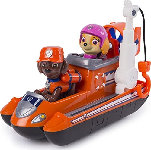 Paw Patrol Ultimate Rescue - Zuma’s Ultimate Rescue Hovercraft with Moving Propellers and Rescue Hook, for Ages 3 and Up — view 6