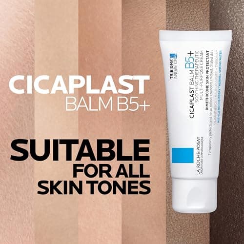 La Roche-Posay Cicaplast Balm B5, Healing Ointment and Soothing Therapeutic Multi Purpose Cream for Dry & Irritated Skin, Body and Hand Balm, Baby Safe, Fragrance Free — view 7