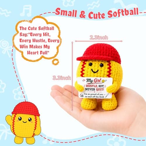 MUTUALUS Softball Birthday Gifts for Girls - Back to School Gifts for Girls