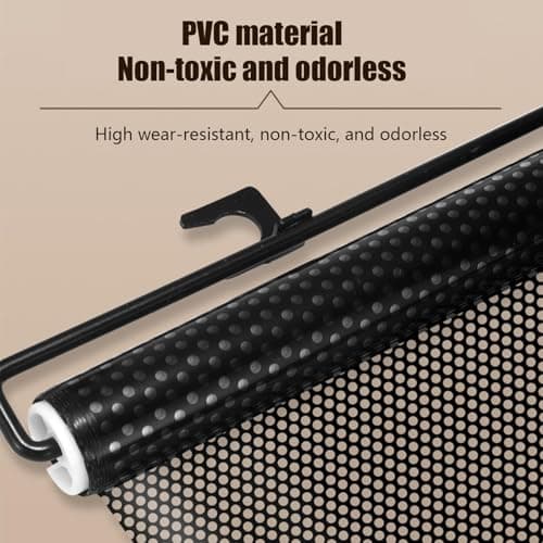 Retractable Babys Gate for Stairs - Dog Gate & Barrier Indoor Stairs Babys Gates, No Drilling Door Barrier, for Stairway Hallway Patio Porch Yard Balcony Deck Bathroom Garage — view 4