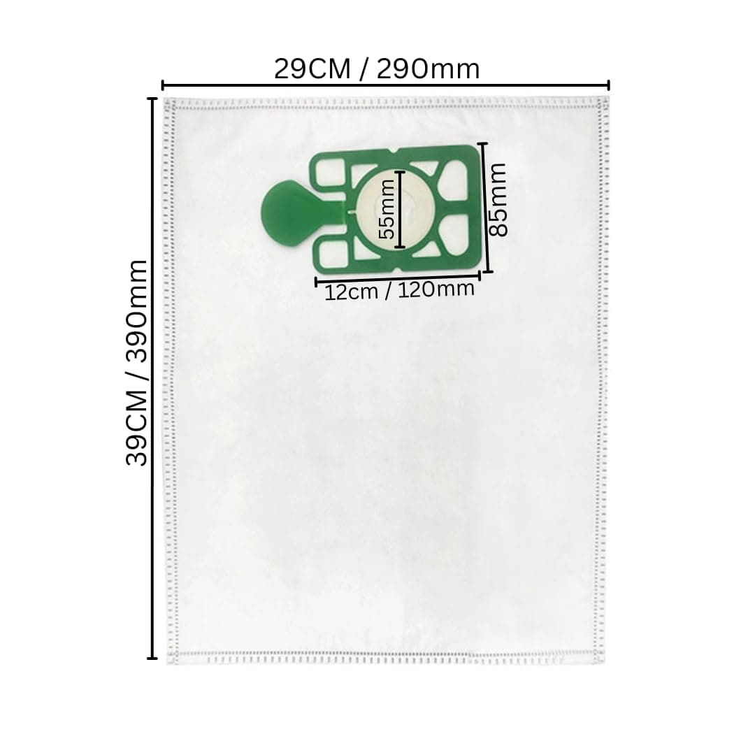 Compatible Vacuum Bags for Henry & Hetty – Replacement for NVM-1CH / 907075 | 10x HEPA-Flo Dust Bags for Numatic Hoover Models – High Filtration & Superior Cleaning Performance — view 2
