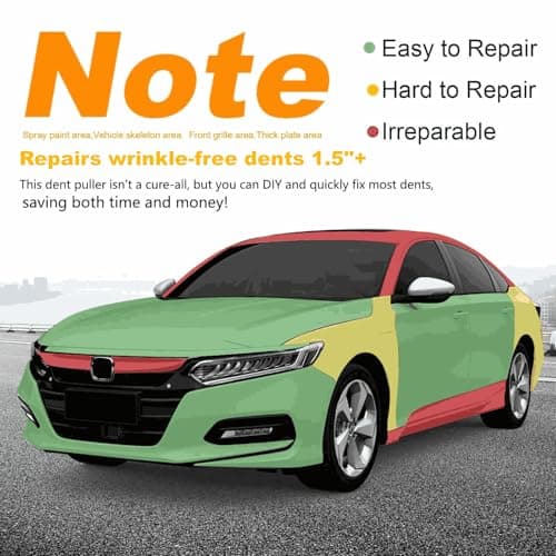 Anatason Dent Puller, Car Dent Puller 3 Pack, Dent Removal Kit for Paintless Dent Repair - Auto Body Repair Tool for Dents, Doors, Objects Moving — view 3