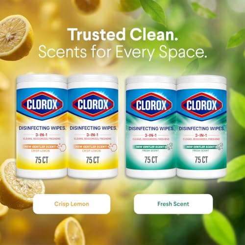 Clorox Disinfecting Wipes Back to School Variety Pack, 75 Count Each, Pack of 4 (Package May Vary) — view 7