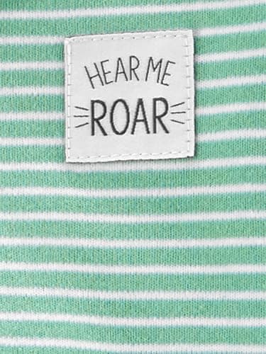 Simple Joys by Carter's Boys' 2-Pack Cotton Footed Sleep and Play, Dinosaur Print, 0-3 Months — view 4