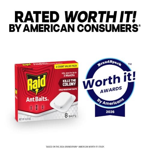 Raid Ant Killer Baits, Child Resistant Bug Killer for Indoor Home Use, 0.24 Oz, 8 Count — view 7