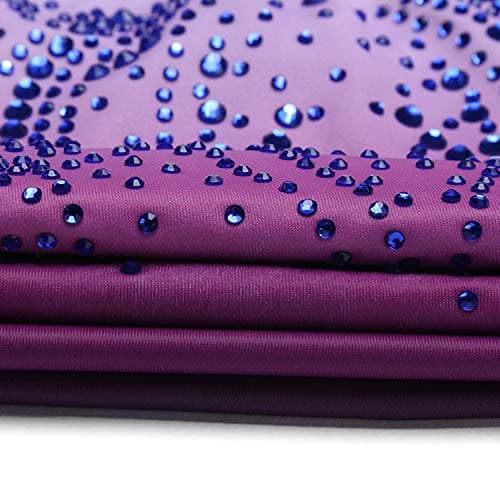 Zaclotre Kid Girls Gymnastic Leotard Sparkly Shiny Diamond Ballet Dance One Piece Outfit — view 5