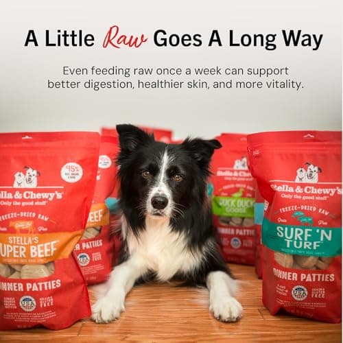 Stella & Chewy's Freeze-Dried Raw Dinner Patties - Chicken Recipe - High Protein Grain-Free Puppy & Dog Food - Perfect For Picky Eaters - 5.5 oz — view 4