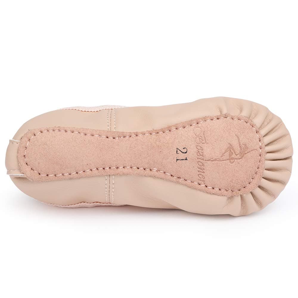 Zapatillas de Danza Cuero Zapatos de Ballet y Gimnasia Baile para Niña y Mujer — view 6