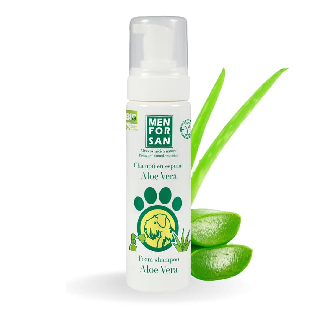 MENFORSAN Champú Aloe Vera para Perros | Hidrata en profundidad | Acción Anti Irritaciones y Anti Eczemas | 100% Natural | Herbácea | 1L — view 38