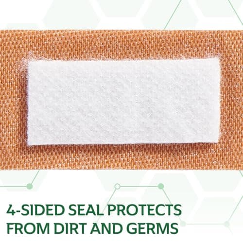 CURAD Assorted Bandages Variety Pack, 300 Count, 6 Styles Including Antibacterial, Waterproof, Sheer, Plastic, Heavy Duty & Flex-Fabric, Protects Scrapes, Cuts & Burns, Latex-Free — view 2