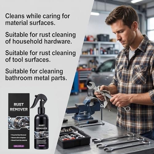 Iron Remover Spray Iron Out Fallout & Rust Remover for Car Detailing Safely Dissolves Iron Particles on Auto Paint, Wheels, Motorcycle, RV & Boat, Ideal Before Clay Bar, Wax & Car Wash — view 3