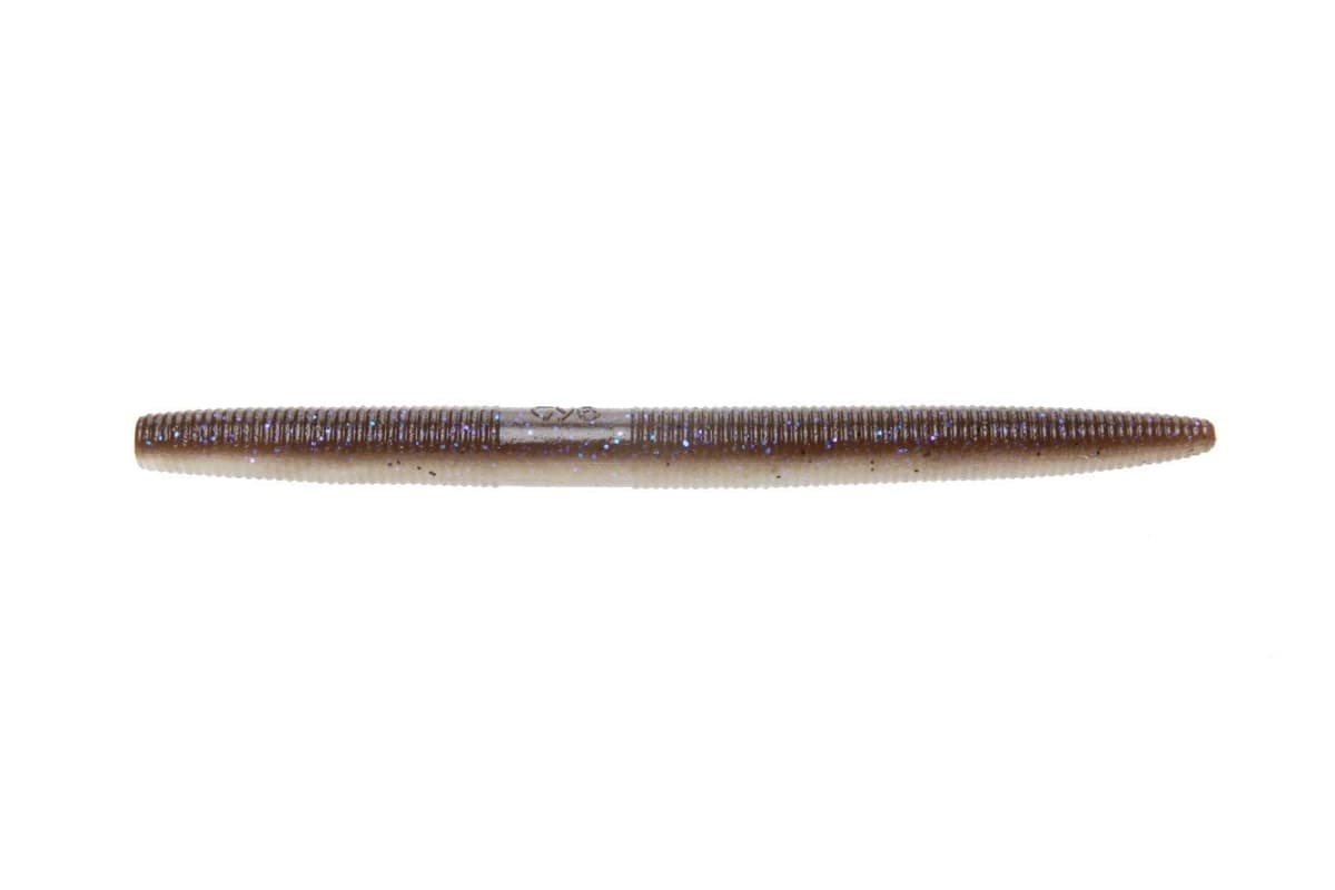 Yamamoto BAITS 5" SENKO / 10 Pack/Clear W/Large Black Flake — view 8