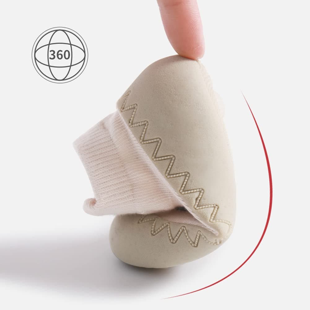 Toddler Sock Shoes Cute Baby First Walking Shoes Soft Sole with Grips for Boys Girls — view 6