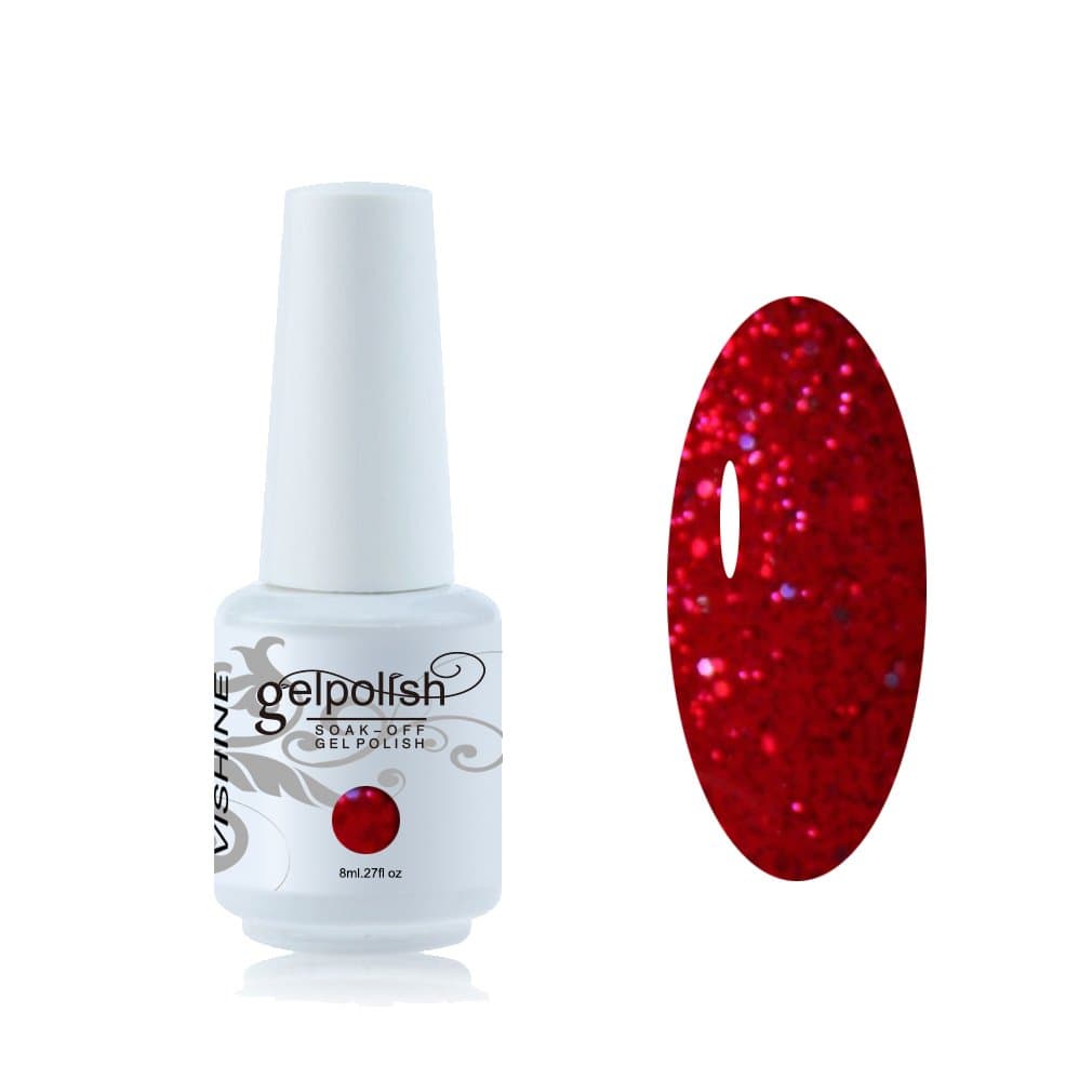 Vishine 15ml Semipermanente Esmalte de uñas en gel Soak-off UV LED Manicure Barniz Geles DIY Salon Neon Pink # 2039 — view 33