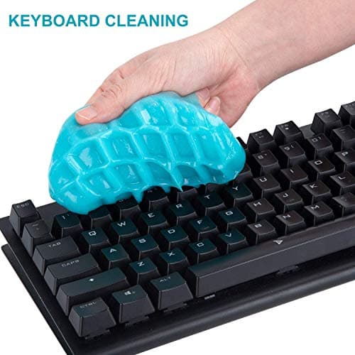 Cleaning Gel for Car Detailing Putty Car Vent Cleaner Goo Cleaning Putty Gel Auto Detailing Tools Car Interior Cleaner Dust Cleaning Mud for Cars Dust Cleaner Slime Keyboard Cleaner Gel (1Bag 100g) — view 3