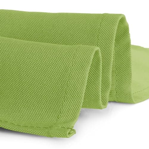 Gee Di Moda Rectangle Tablecloth - 60 x 84 Inch Apple Green Table Cloth for 5 Foot Rectangle Tables - Heavy Duty Washable Fabric - for Holiday Party, Dinner, Weddings, Baby Shower & Events — view 2