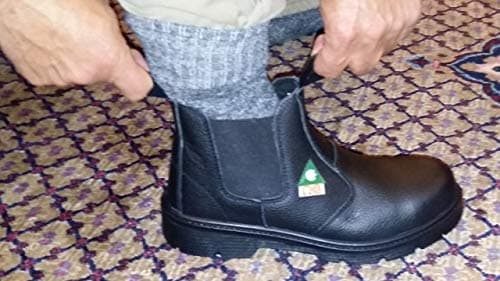 D5 CSA Approved Safety Shoes, Construction Boots, Work Sh (7 men US, Brown) — view 2