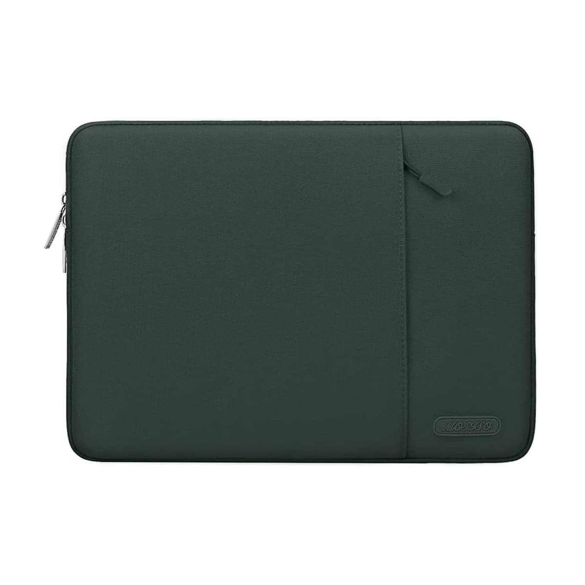 MOSISO Laptop Case 13.3 inch, 13-13.3 inch Laptop Sleeve Compatible with MacBook Air/Pro 13/Pro 14 M5 M4 M3 M2 M1, HP Dell ASUS Lenovo,Polyester Vertical Computer Sleeve Bag with Pocket, Gray — view 33