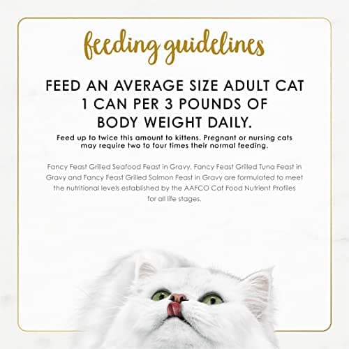 Purina Fancy Feast Grilled Wet Cat Food Seafood Collection in Wet Cat Food Variety Pack - (Pack of 24) 3 oz. Cans — view 5