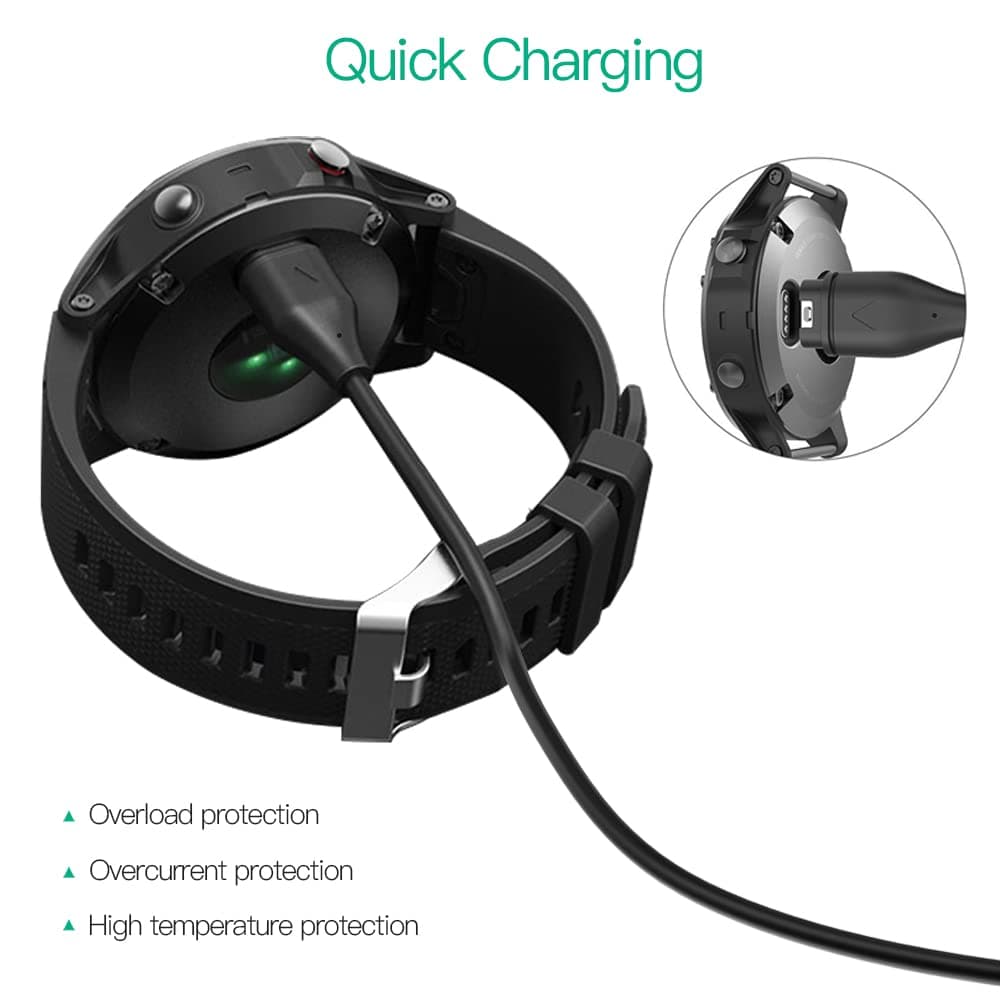 AWINNER Compatible for Garmin Watch Charger Cable — view 4