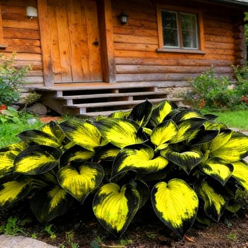 310+ Mixed Hosta Seeds - Perennial Shade-Loving Foliage Plant Seeds - Variety of Leaf Patterns and Colors for Shady Garden Landscapes — view 4