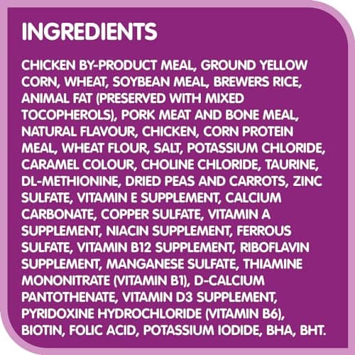 WHISKAS Meaty Selections Adult Dry Cat Food With Real Chicken, 2kg bag — view 6