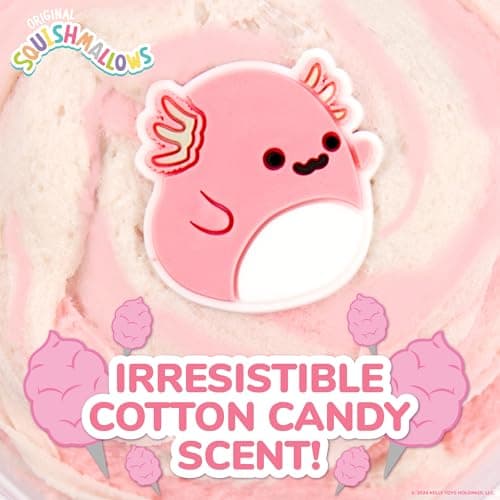 Original Squishmallows Archie The Axolotl Premium Cloud, 8 oz. Cotton Candy Scented with 3 Fun Add Ins, Great 6 Year Old Toys, Super Soft Sludge Toy — view 4