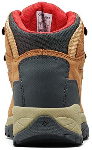 Columbia Women's Newton Ridge Plus Waterproof Amped, Elk/Mountain Red, 9 — view 5