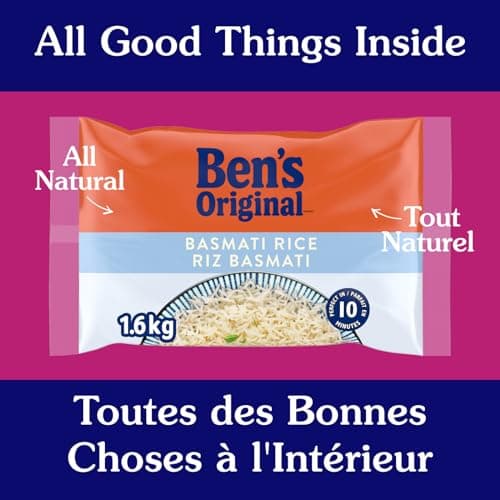 BEN'S ORIGINAL Basmati Rice, 1.6kg Bag — view 4