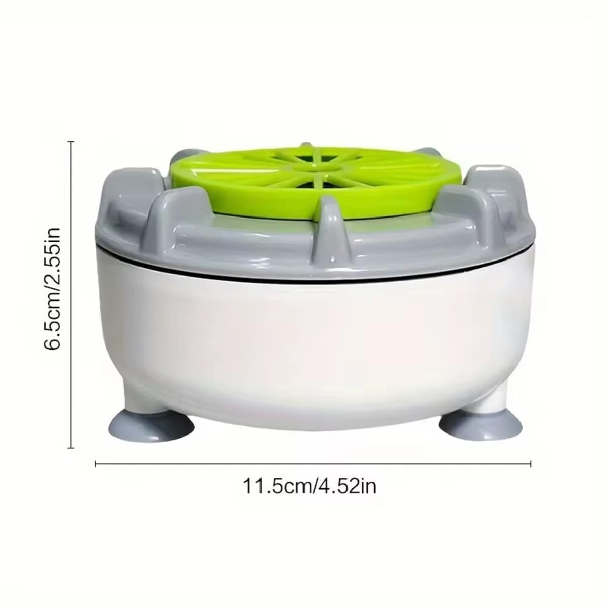 Efficient Portable Fruit and Vegetable Washer, Rechargeable, Waterproof Automatic Cleaner with Swirl & Ultrasonic Tech for Fruits, Vegetables, Grains, Meat, Seafood, and Berries (USB) — view 2