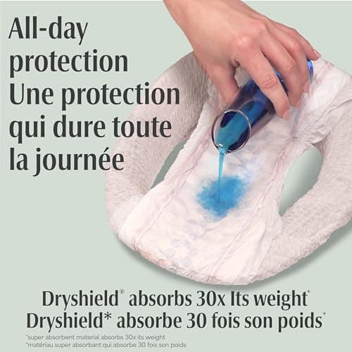 Depend Fresh Protection Adult Incontinence Underwear for Women (Formerly Depend Fit-Flex), Disposable, Maximum, Medium, Blush, 76 Count (2 Packs of 38) — view 4
