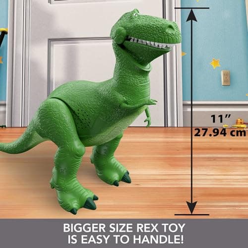 Mattel Disney and Pixar Toy Story Roarin’ Laughs Rex — view 4