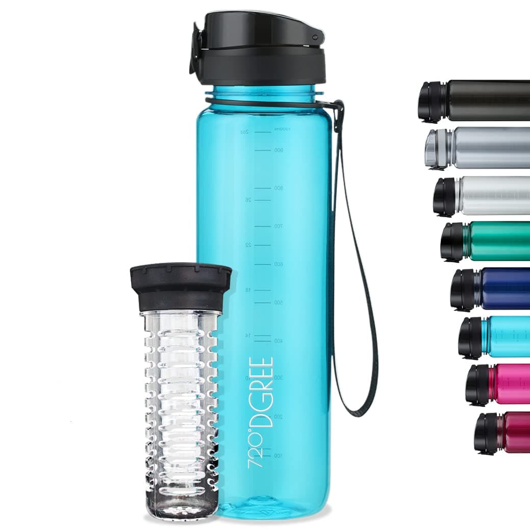 720°DGREE Botella de agua uberBottle – 1,5 litros, 1500ml | Novedosa botella deportiva | Sin BPA | Ideal para niños, fitness, deportes, fútbol, guardería, escuela, pequeños, antigoteo — view 67
