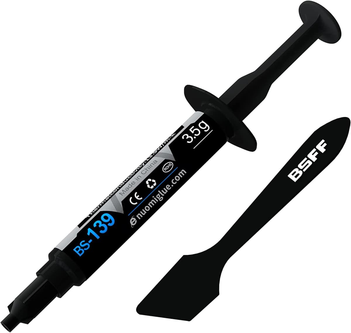 BSFF Thermal Paste, 5.5g with Toolkit CPU Paste Thermal Compound Paste Heatsink for IC/Processor/CPU/All Coolers, Carbon Based High Performance — view 11