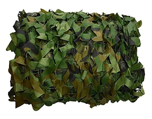 TENCEN Dual Mesh Custom Camouflage net for Blind Decor Courtyard Sunshade Photo Camp Fish Farm Factory Shelter Car Concealment Party Exhibit Backdrop Curtain Ceiling Fence Canopy Cover — view 8