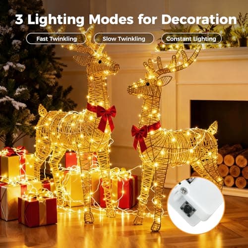 litogo Fairy Lights Battery Powered with 3 Modes, 7FT/2M 20LED Twinkle Lights Indoor, 6 Pack Waterproof Mini LED String Lights Battery Operated for Mason Jars Bedroom Party Wedding Decor, Warm White