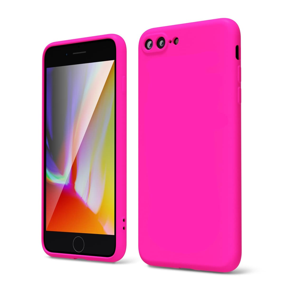 oakxco for iPhone 17 Pro Max Phone Case Liquid Silicone, Cute Thin Slim Grip Soft Rubber Gel for Women Men, Smooth Matte TPU Plain Solid Color Girly Simple Case with Camera Cover, Light Pink — view 582