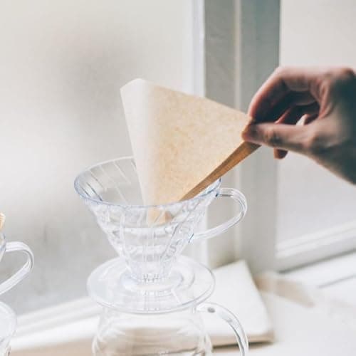 Hario V60 Paper Coffee Filter, Size 01, Natural, 100ct — view 3