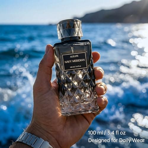 Cologne for Men, Alcohol-Free Long Lasting Perfume, 100ml / 3.4 Fl Oz — view 4