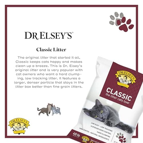 Precious Cat Classic Premium Clumping Cat Litter, 40 Pound Bag — view 2