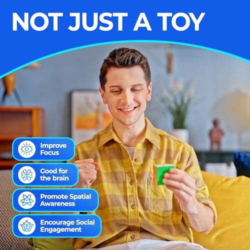 GAN 356 R S, 3x3 Speed Cube Stickerless for Kids Teens Beginners Travel Games Holiday Birthday Gifts (Non-Magnetic Version) — view 5