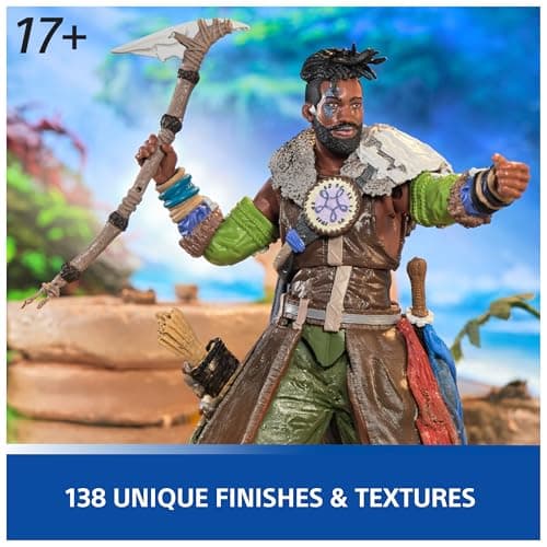 PlayStation, Horizon Forbidden West, 6” Varl Action Figure with 3 Accessories, The Shapes Collection, for PS5 Fans & Collectors Ages 17+ — view 5