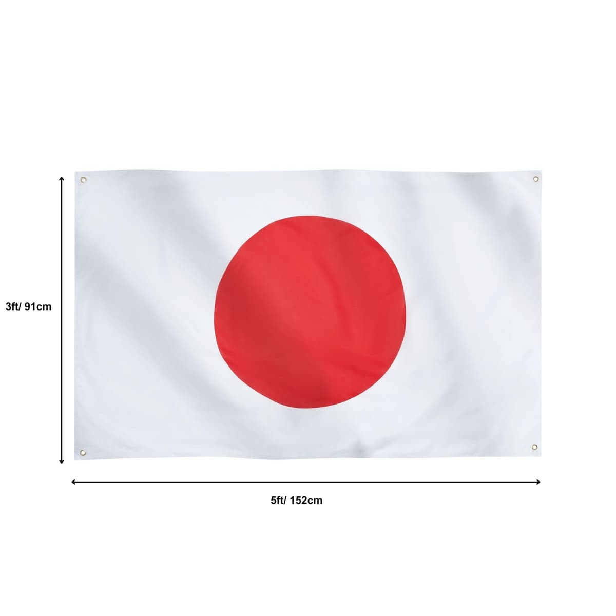 Runesol Cornwall Flag - 91x152cm, 3ft x 5ft, Cornish Flag, 4 Grommets, Eyelet in Every Corner, Premium Quality, Inside & Outside Use, Vivid Colours — view 523